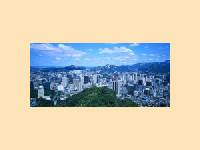 Seoul Panaroma vom Seoul Tower